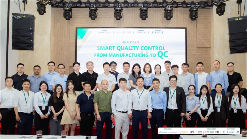 Hội thảo "KIỂM SOÁT CHẤT LƯỢNG THÔNG MINH, TỪ SẢN XUẤT ĐẾN QC" của V-Proud tại Hải Phòng! 🎉