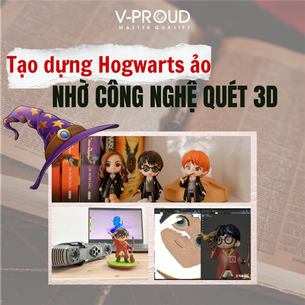 Tạo dựng Hogwarts ảo nhờ công nghệ quét 3D – Đưa thế giới phù thủy vào đời thực