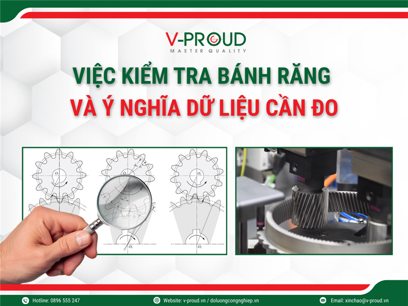 TẦM QUAN TRỌNG CỦA KIỂM TRA BÁNH RĂNG VÀ Ý NGHĨA CỦA DỮ LIỆU