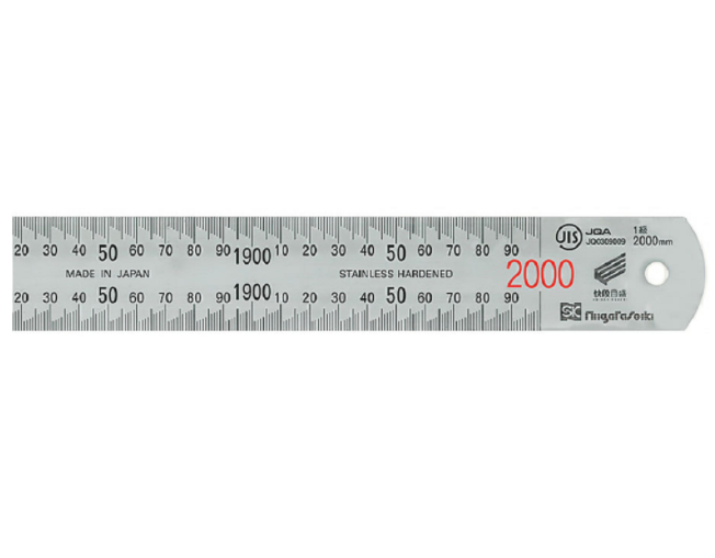 THƯỚC LÁ THÉP ST-2000KD, 0-2000MM