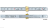 THƯỚC LÁ THÉP SV-150DKD, 0-150MM