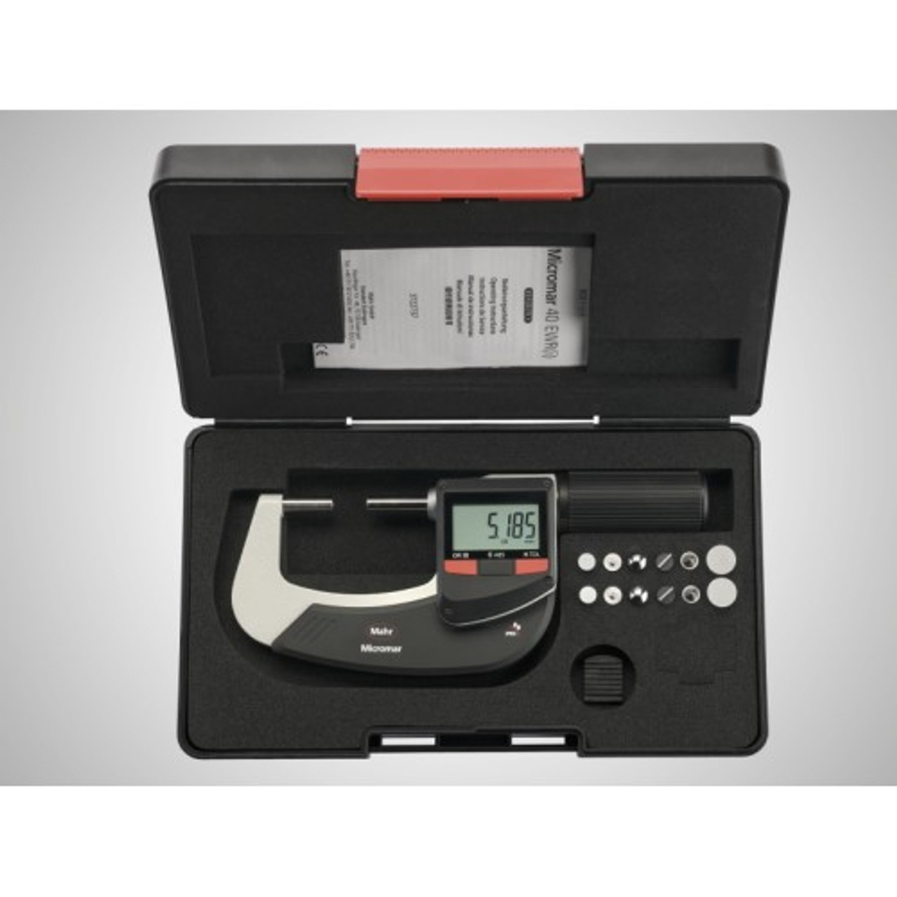 BỘ PANME ĐIỆN TỬ MAHR 40 SA Micrometers in Set 0 - 100 mm res. 0,01 mm  4134050
