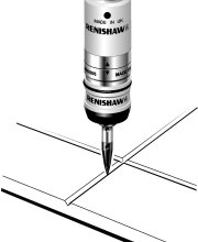 KIM ĐO MÁY CMM RENISHAW HÌNH ĐẦU BÚT D14TC 30 độ L10 A-5000-7813