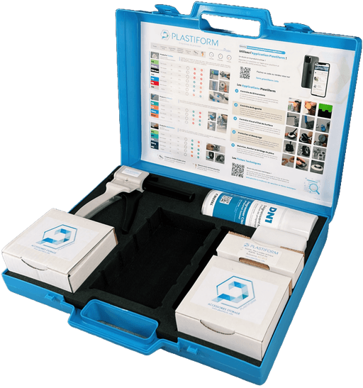 Combo vali phụ kiện Keo lấy mẫu Plastiform ML-100 ( đầy đủ)