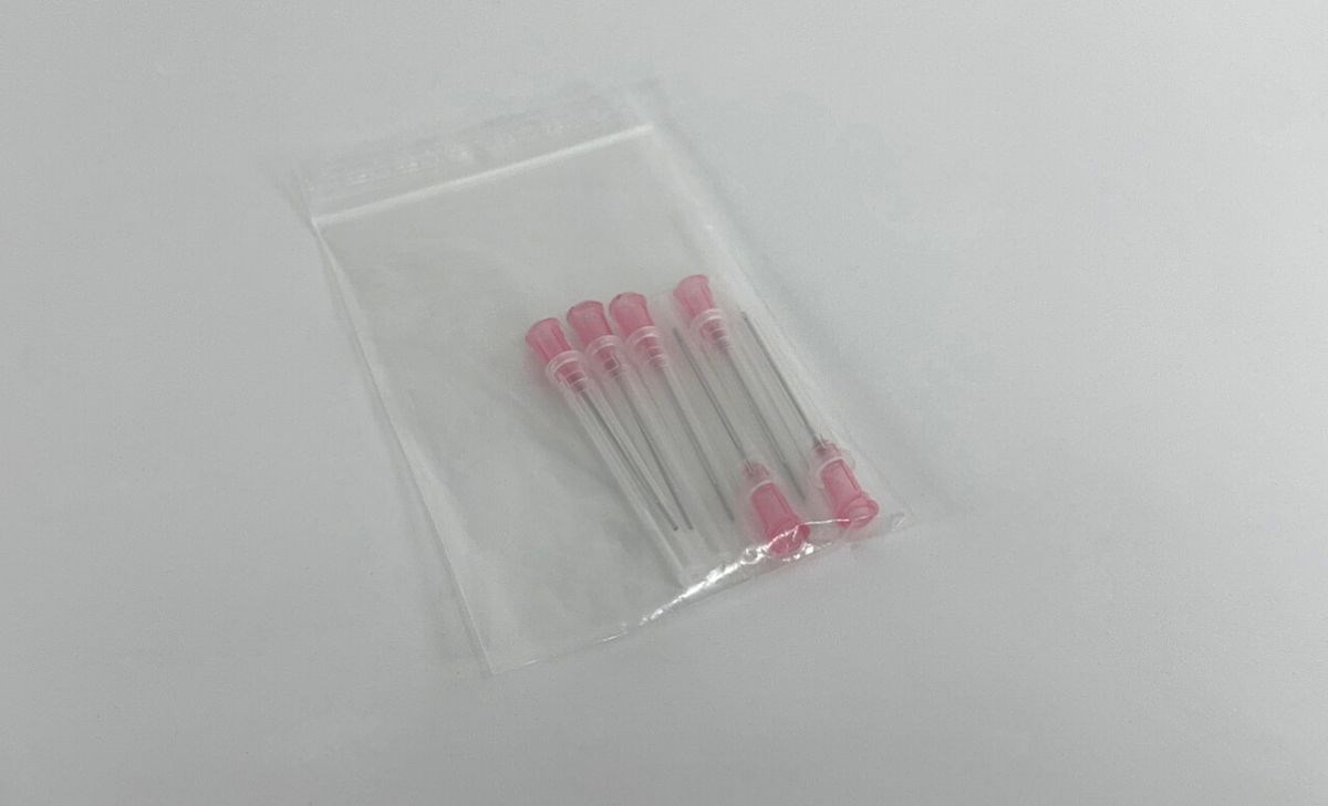 6 x đầu kim dài 38mm Plastiform