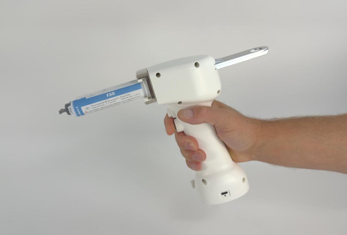 2 x Súng bắn keo lấy mẫu Plastiform DB-50 cho hộp keo 50ml ( dùng pin)